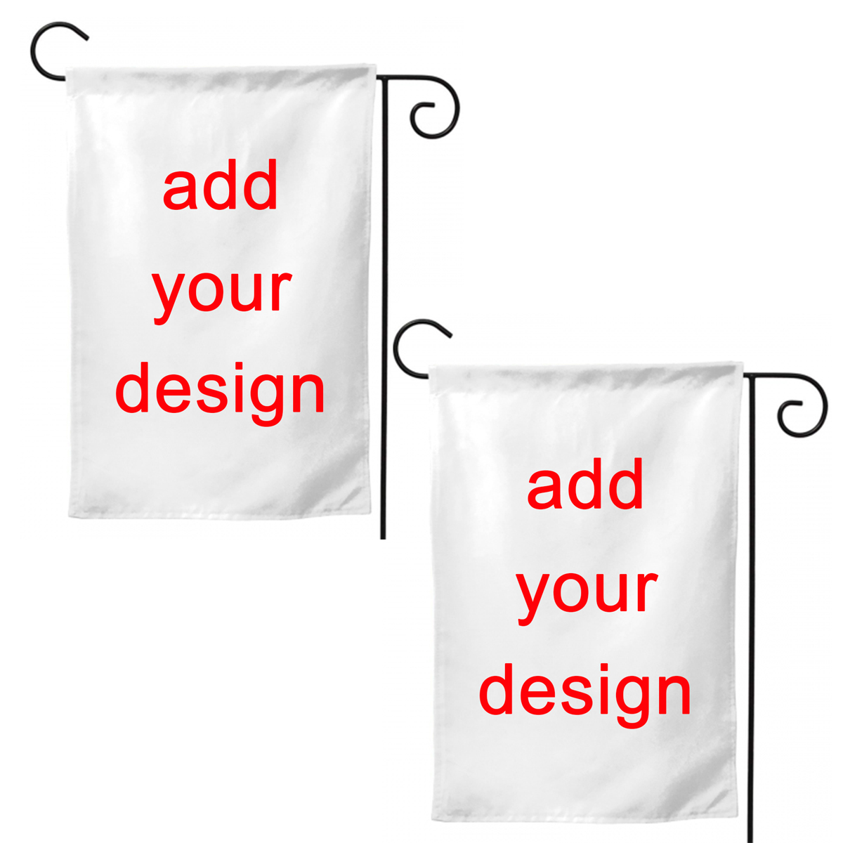 Custom Garden Flag Personalized Camping Flag Double Sided Yard Sign Decorative Outdoor Indoor Outsid